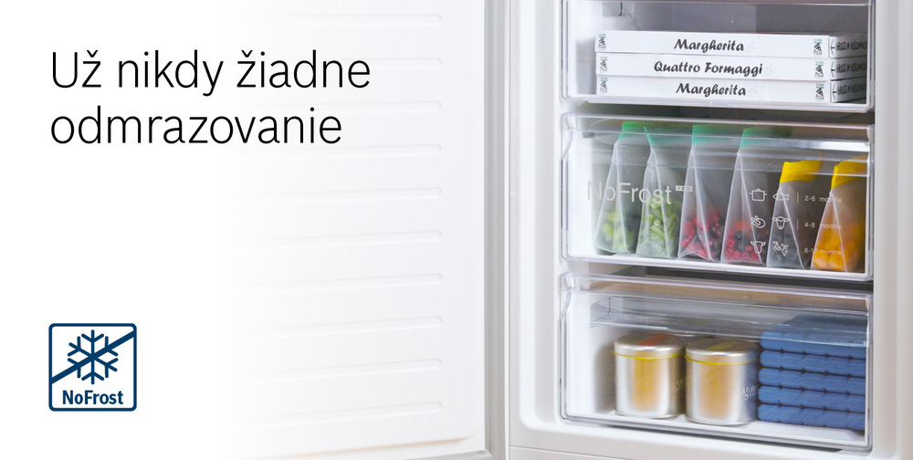 Chladnička s mrazničkou Bosch Serie 4 KGN392LBF nerez