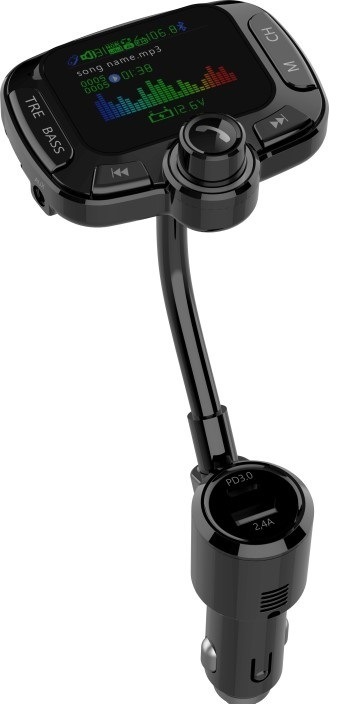 FM Transmitter GoGEN Raindrop CTR 603 BTCN čierny FM transmitter GoGEN CTR 603 BTCN, funkcia hands free