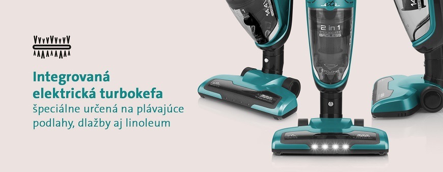 Tyčový vysávač ETA Moneto II 3453 90000 Tyčový vysávač ETA Moneto II 3453 90000, príslušenstvo