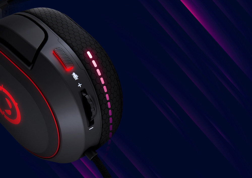 Headset Lorgar Kaya 460 čierny Headset Lorgar Kaya 460 čierny