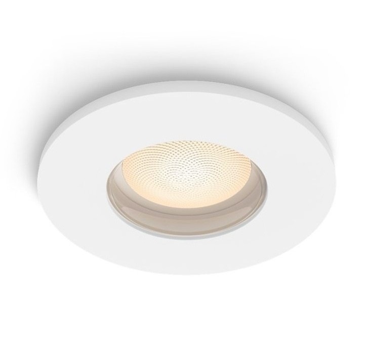 Celkový pohľad na vstavané biele svietidlo Philips Adore Hue