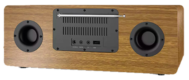 Internetové rádio s DAB+/CD Denver MIR-270DW, hnedé