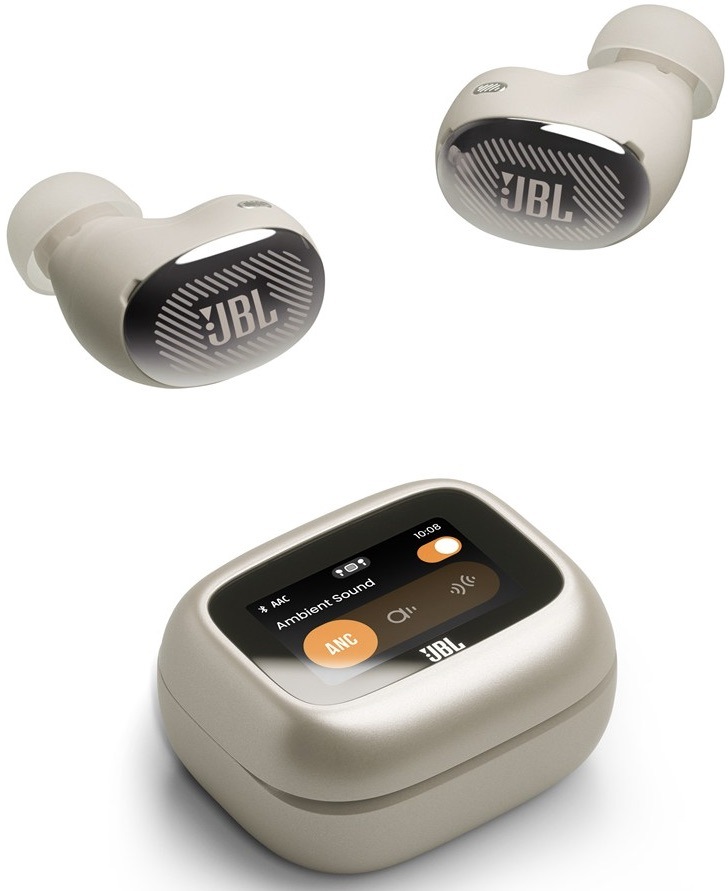 Slúchadlá JBL Live Buds4 strieborná Slúchadlá JBL ponúkajú dlhú výdrž batérie