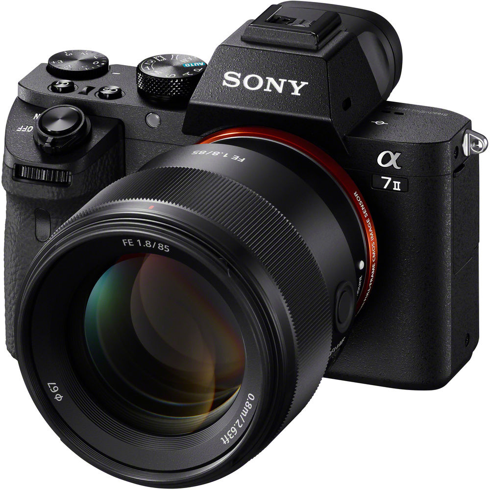 Objektív Sony FE 85 mm f/1.8 čierny