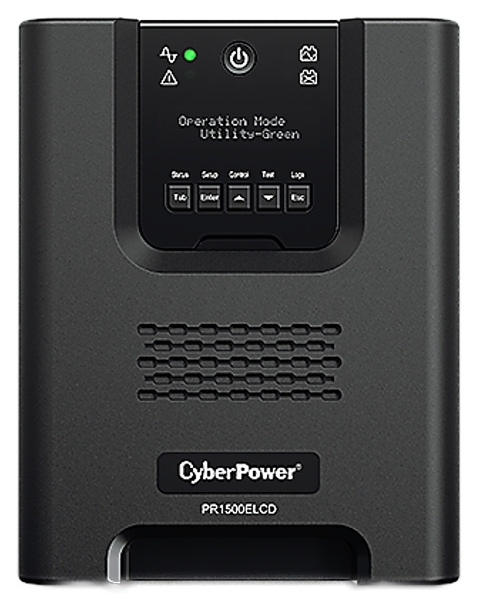 Záložný zdroj CyberPower Professional Tower LCD 1500VA/1350W čierny Cyber Power Systems Professional Tower ponúka výkon 1500VA/1350W