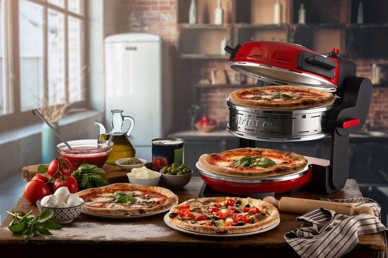Pec na pizzu Ariete Pizzeria 927 červená Pec na pizzu Ariete Pizzeria 927 červená