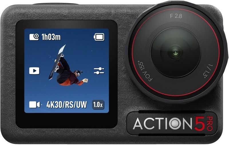 Outdoorová kamera DJI Osmo Action 5 Pro Standard Combo čierny