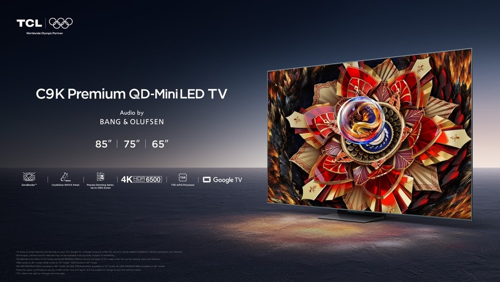 Televízor TCL 75C9K Televízia TCL 65C9K