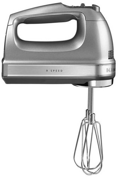 Ručný šľahač KitchenAid P2 5KHM9212ECU strieborný
