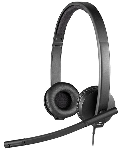 Headset Logitech H570e čierny