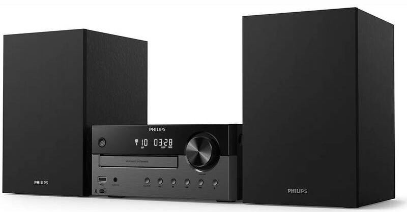 Mikro HiFi systém Philips TAM4505 čierny/sivý