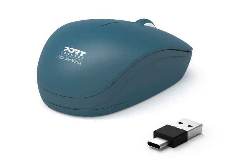 Myš PORT CONNECT Wireless COLLECTION modrá PORT CONNECT Wireless COLLECTION