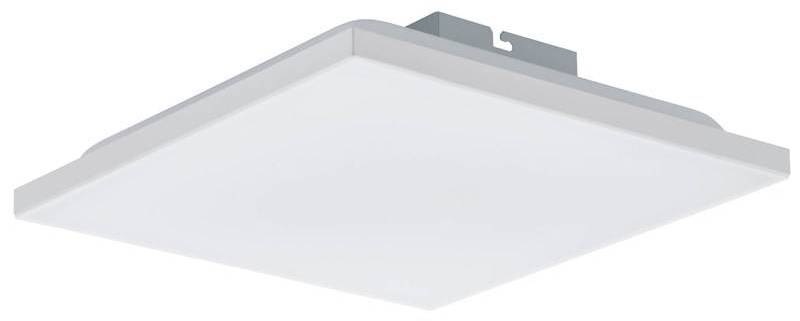 Stropné svietidlo Eglo Calemar, štvorcové, 28,7 cm - biele