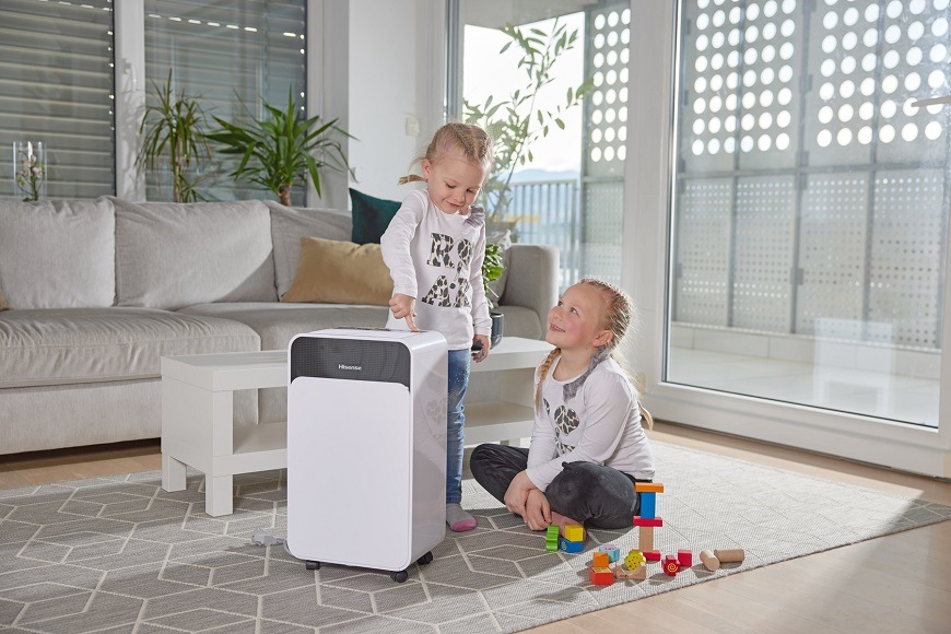 Odvlhčovač vzduchu Hisense D16CW, Detský zámok