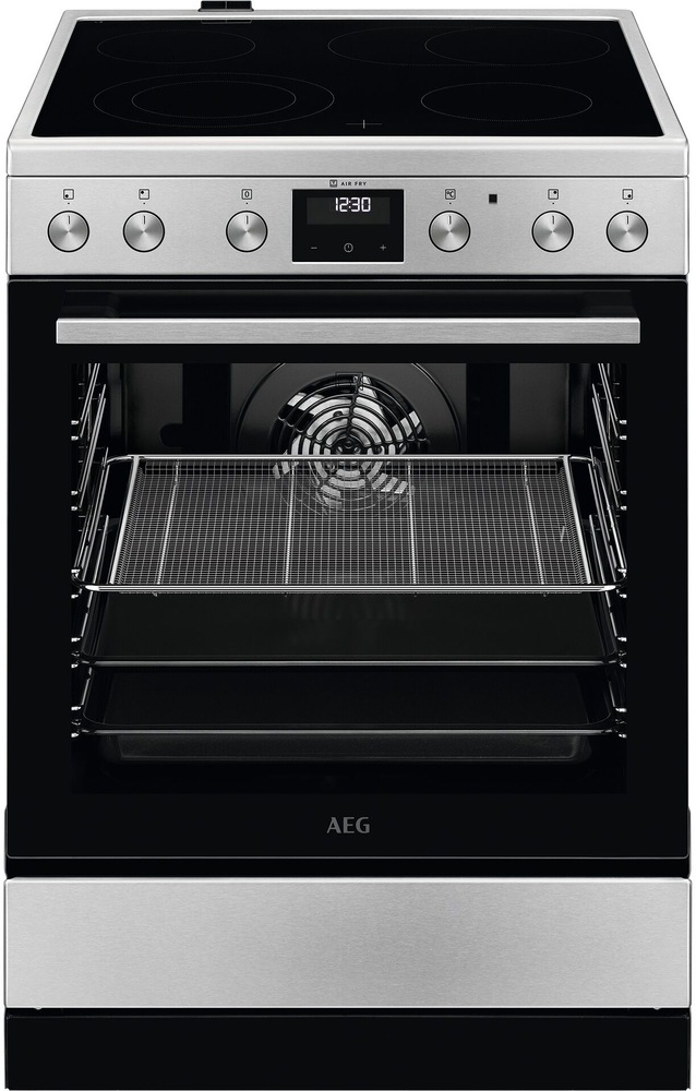 Sklokeramický sporák AEG Mastery CCB6446CBM nerez
