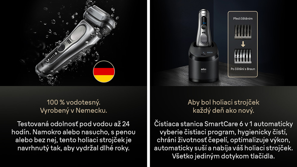 Holiaci strojček Braun Series 9 PRO+ 9667cc
