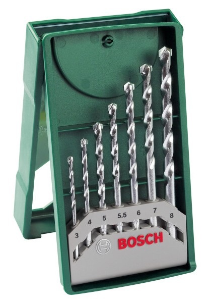 Súprava vrtákov Bosch 7 dielna X-Line do kameňa