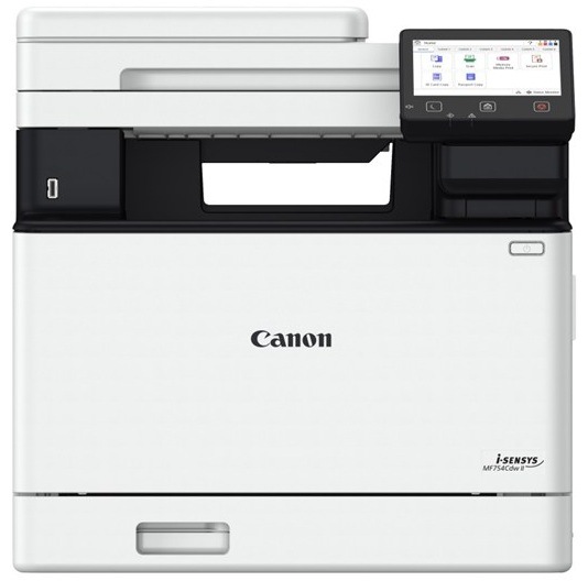 Tlačiareň multifunkčná Canon i-SENSYS MF754Cdw II A4 z čelnej strany