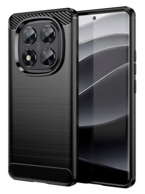 Kryt na mobil WG Carbon na Xiaomi Redmi Note 14 Pre 4G - čierny
