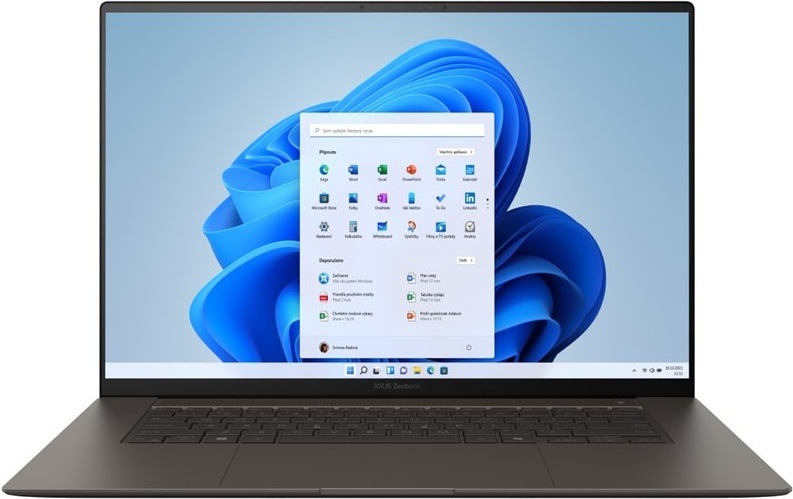 Notebook Asus Zenbook S16, šedá farba