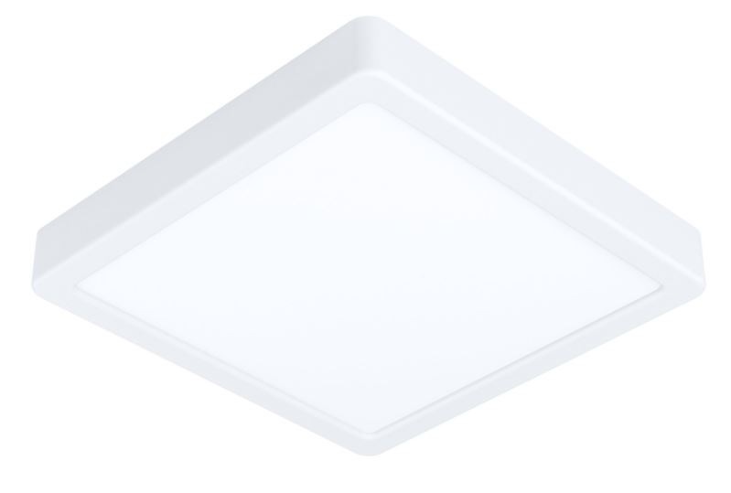 LED stropné svietidlo Eglo Fueva-Z, štvorec, 21 cm biele