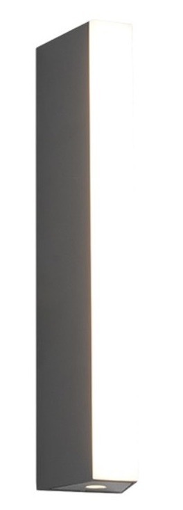 Nástenné svietidlo TRIO Marne, 30 cm antracitová farba