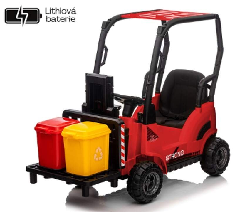 Elektrické autíčko ELJET® Vysokozdvih červený Elektrické autíčko ELJET® Vysokozdvih červený