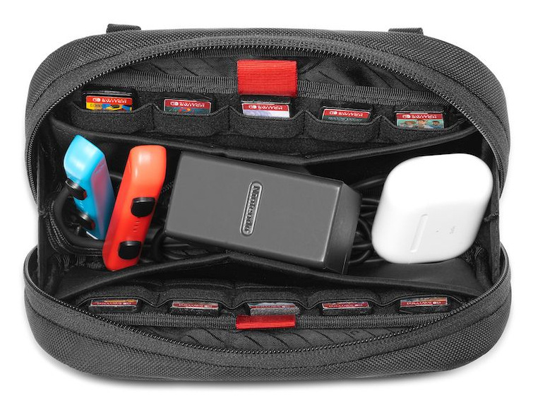 Puzdro tomtoc GameCard 40-slot - Nintendo Switch OLED/Lite sivé Puzdro tomtoc GameCard 40-slot - Nintendo Switch OLED/Lite - šedé
