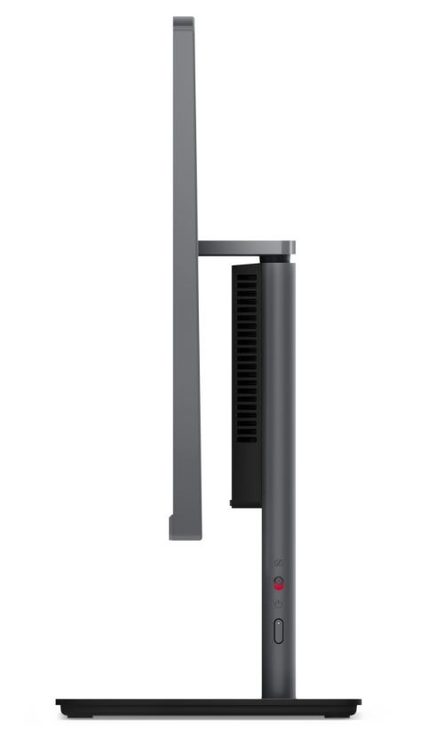PC all in-one Lenovo ThinkCentre neo 50a 24 Gen 5 sivý Pohľad zboku na Počítač All In One Lenovo ThinkCentre neo 50a