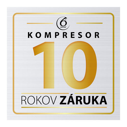 Mraznička Whirlpool W3RHS30DW biela Predĺžená desaťročná záruka na kompresor