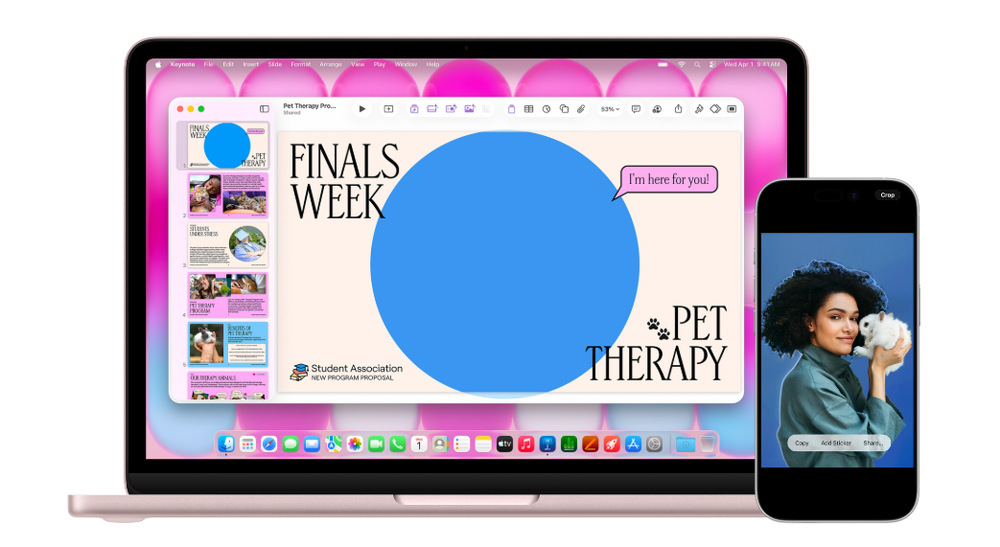 Apple MacBook Neo si dokonale rozumie s iPhonom