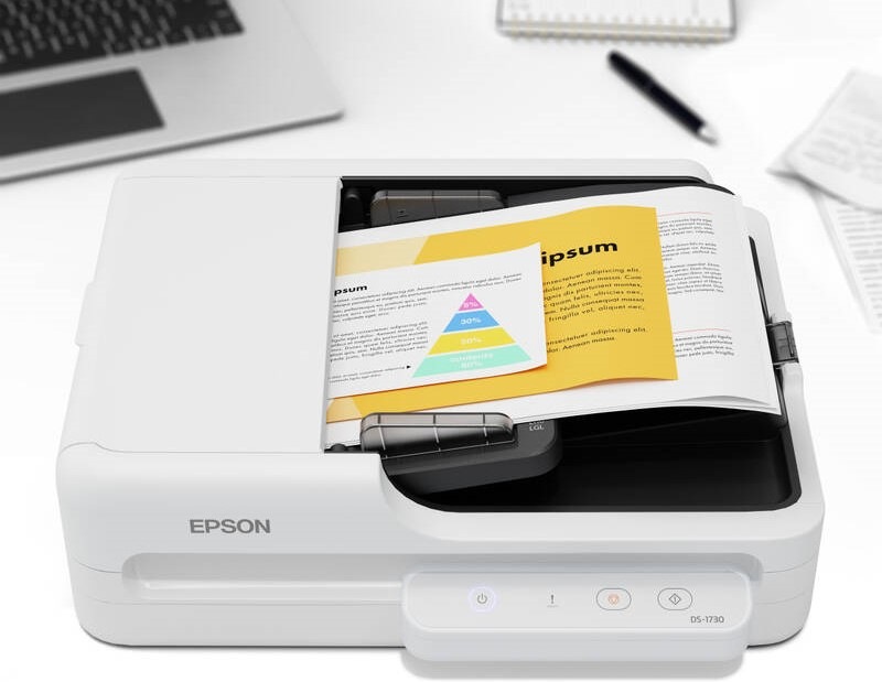 Skener Epson WorkForce DS-1730 biely