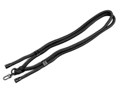 Popruh na krk ERPOWER Lanyard - čierny