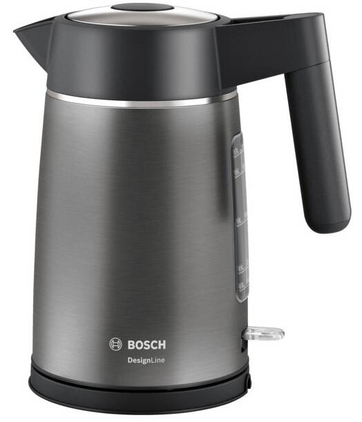 Rýchlovarná kanvica Bosch DesignLine TWK5P475 čierna/nerez