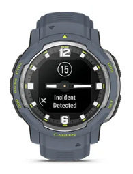 Inteligentné hodinky Garmin Instinct Crossover Solar modré