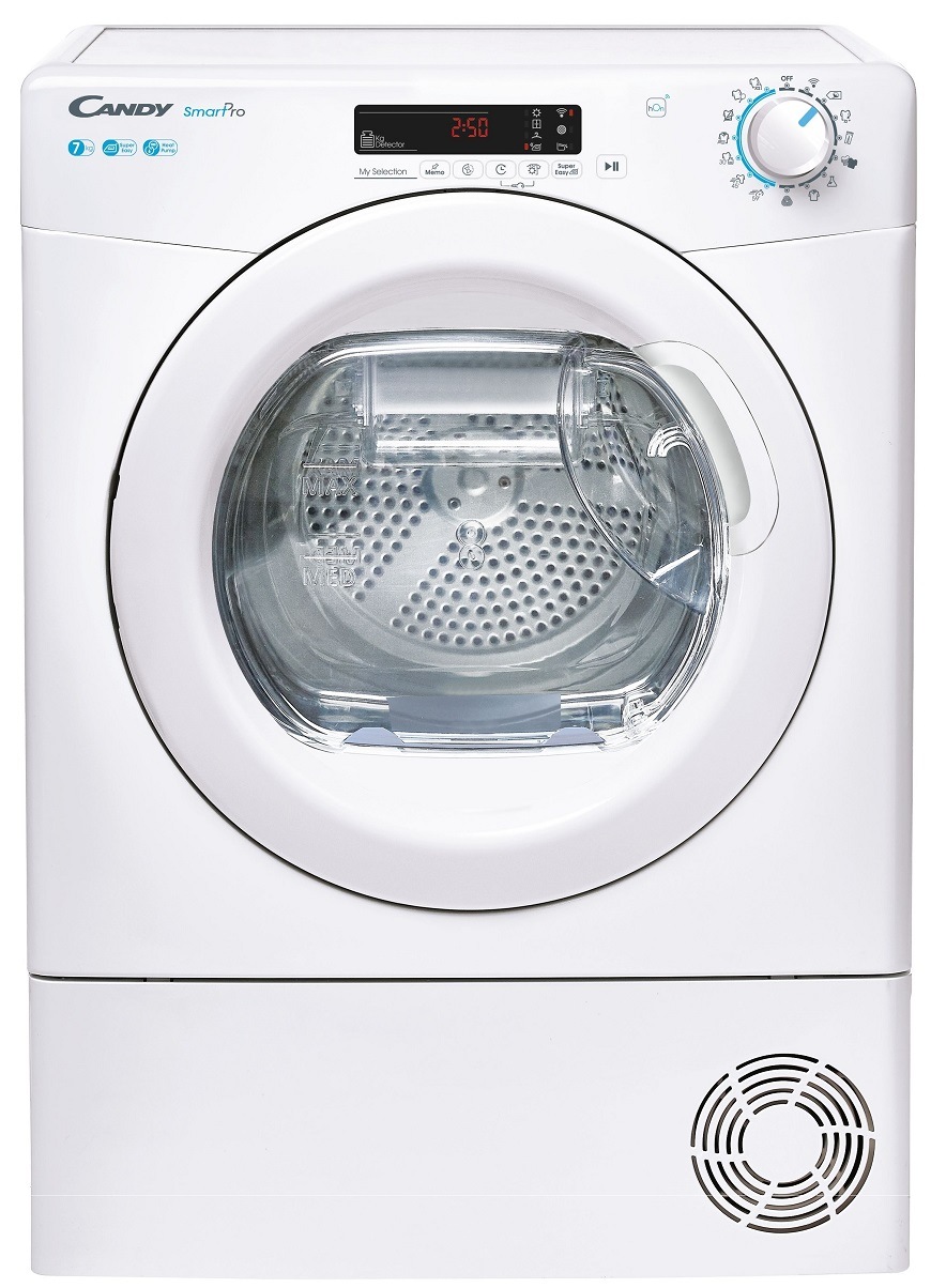 Sušička bielizne Candy CSOE H7A2DE-S biela
