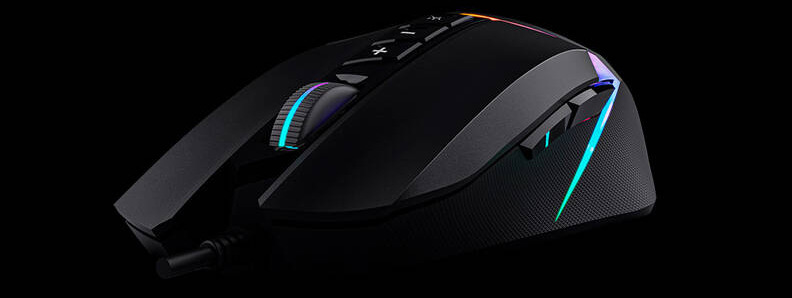 Myš A4Tech Bloody W60 Max Activated, 12000 DPI, USB sivá Myš A4Tech Bloody W60 Max Activated, 12000 DPI, USB sivá