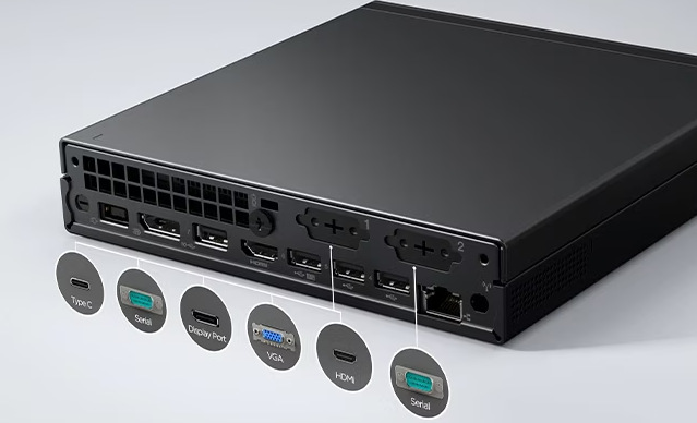PC mini Lenovo ThinkCentre M75q Gen 5 čierny PC mini Lenovo ThinkCentre M75q Gen 5 čierny