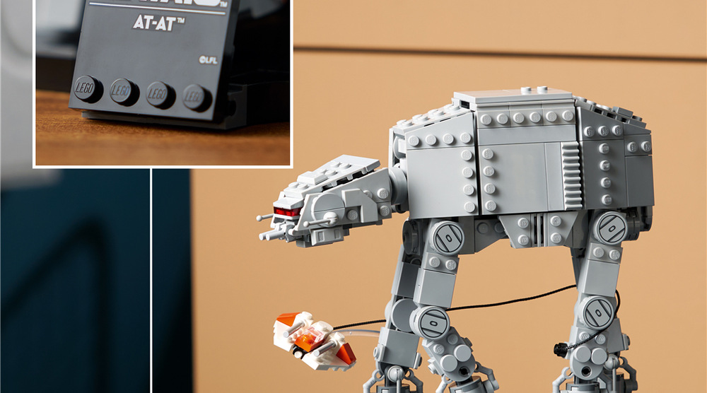 Stavebnica LEGO® Star Wars™ 75440 AT-AT™ Stavebnica z 525 dielikov LEGO ponúka dospelým fanúšikom kreatívny projekt s pomocou aplikácie LEGO Builder.