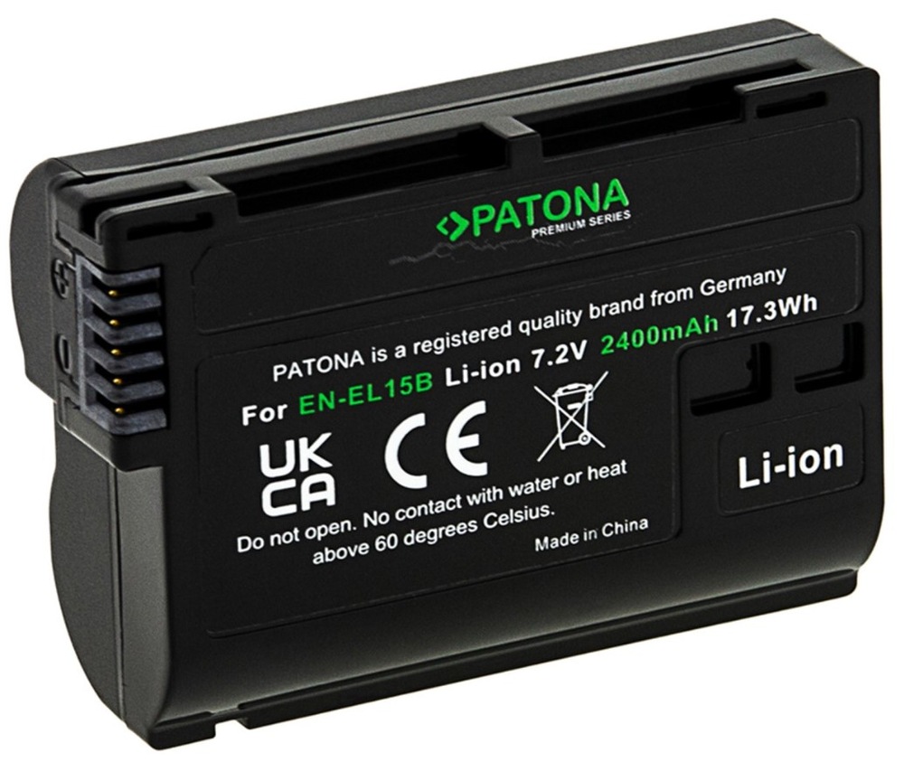 Batéria PATONA pre Nikon EN-EL15 2000mAh Li-Ion Premium čierna
