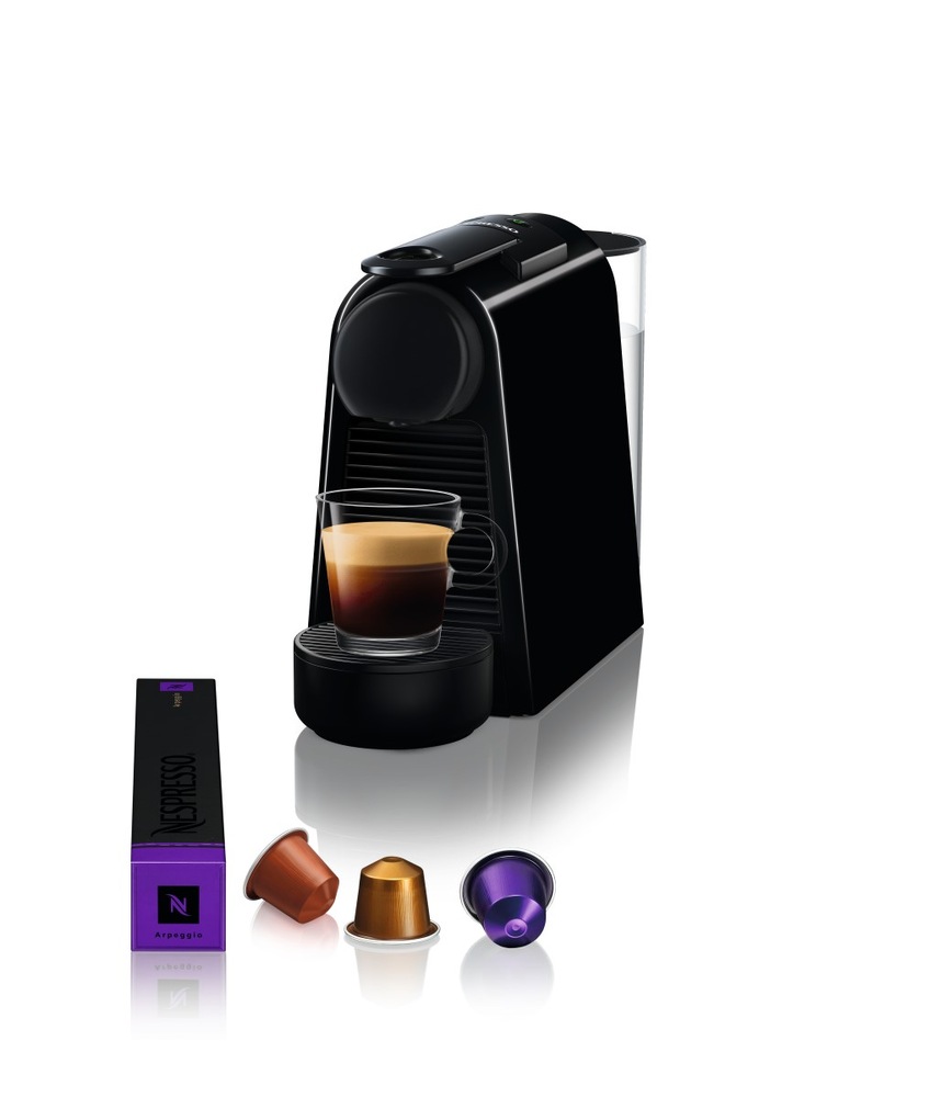Kapsulový kávovar De'Longhi Nespresso Essenza Mini EN85.B čierny