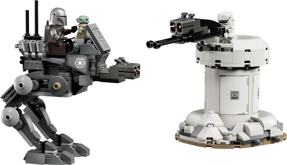 Stavebnica LEGO® Star Wars™ 75444 Útok AT-RT™ 297 dielikov LEGO vytvorí model vysoký 12 cm, ktorého stavanie deťom od siedmich rokov uľahčí aplikácia LEGO Builder.