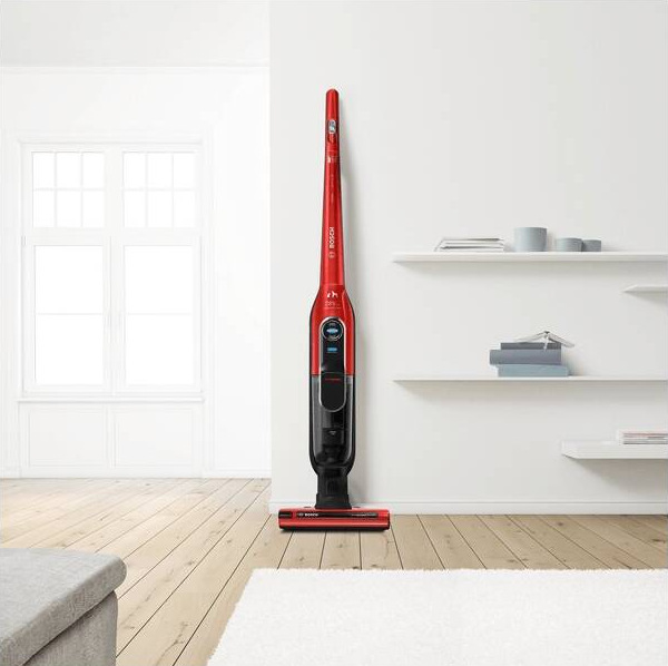 Tyčový vysávač Bosch BCH86PET1 Athlet ProAnimal 28Vmax, Serie 6 červený