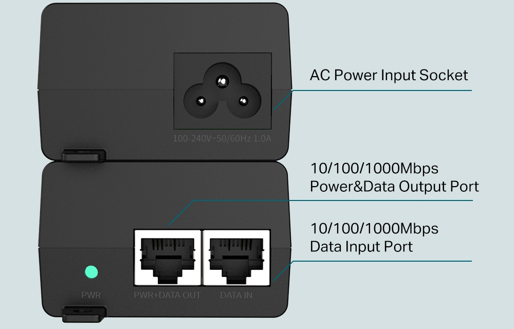 PoE Injektor TP-Link TL-POE160S