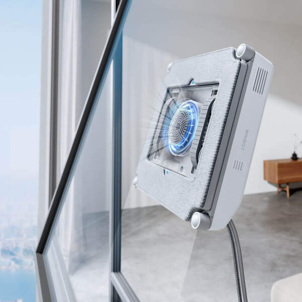 Robotický čistič okien Ecovacs WINBOT MINI GREY sivý