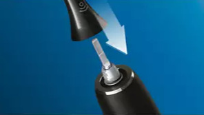 Náhradné hlavice Philips Sonicare Premium Plaque Defense HX9044/33 (4 ks) čierna Náhradné hlavice Philips Sonicare Premium Plaque Defense HX9044/33 (4 ks) čierna