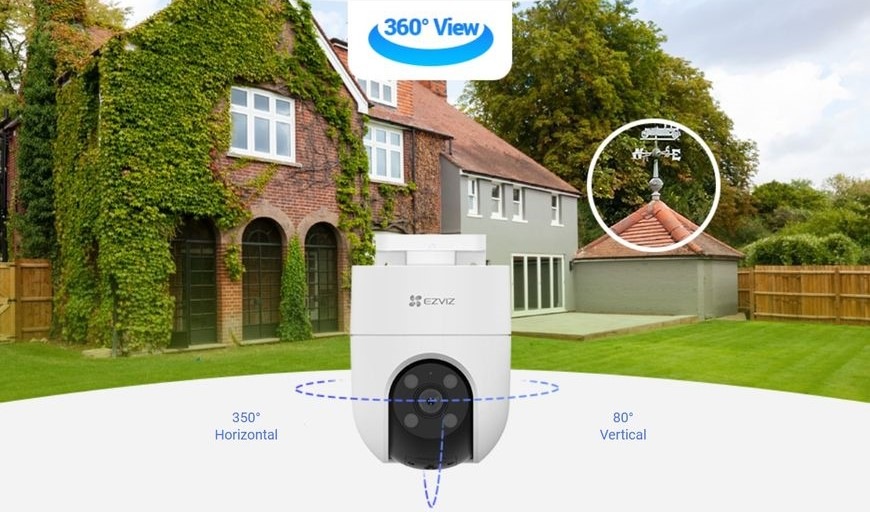 IP kamera EZVIZ H8C 2K+ biela IP kamera EZVIZ H8C 2K+ biela