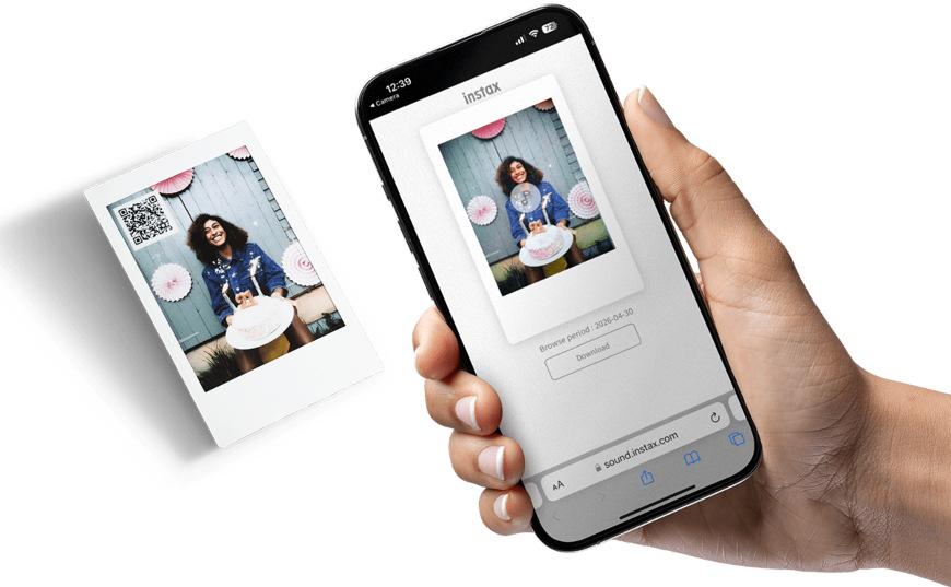Fujifilm Instax mini LiPlay, hnedá