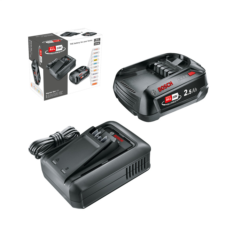 Set batérie a nabíjačky Bosch 18V (1 x 2,5 Ah + AL 18 V-44) Set batérie a nabíjačky Bosch 18V (1 x 2,5 Ah + AL 18 V-44)