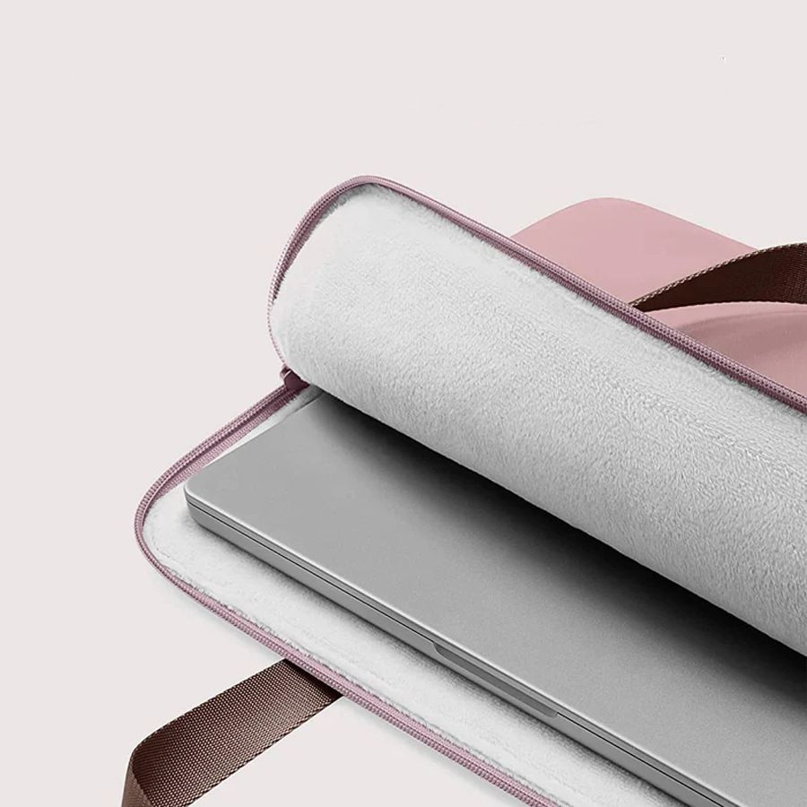 Brašna na notebook tomtoc Light-A21 Dual-color Slim Handbag 13,5" fialová Taška na notebook tomtoc Light-A21 Dual-color Slim Handbag 13,5" - šedá